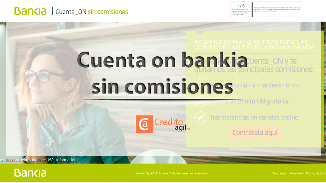 No tendras que Cuenta On Bankia domiciliar recibos
